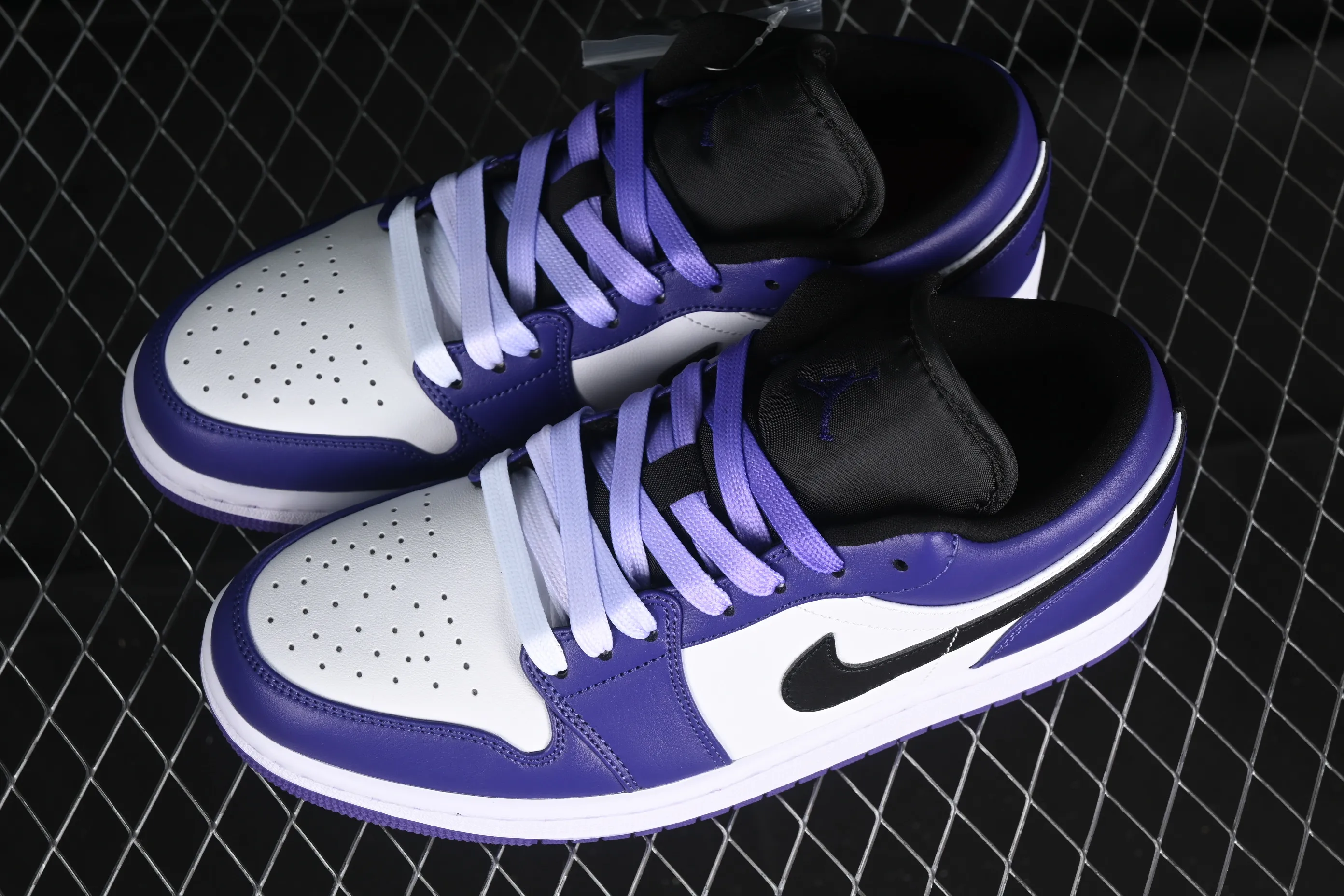 All categories Air Jordan Jordan series basketball shoes Air Jordan 1 Low Air Jordan 1 Low AJ1 Joe 1 grape purple low-top basketball shoes 553558-500